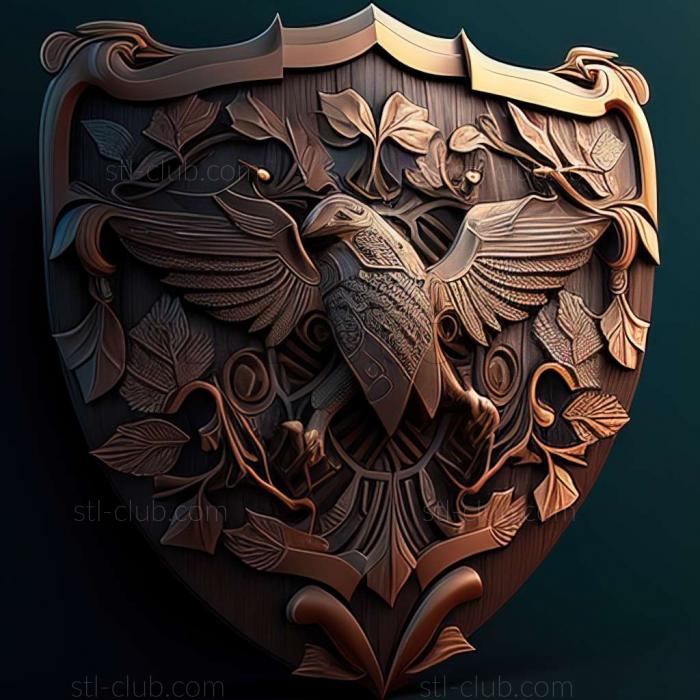 3D model shield (STL)